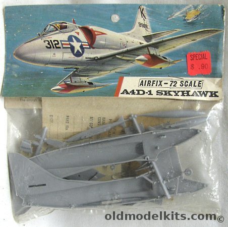 Airfix 1/72 Douglas A4D-1 Skyhawk (A-4D A4D1) - Bagged plastic model kit